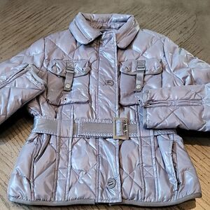Silver puffer jacket Original Marines size S
